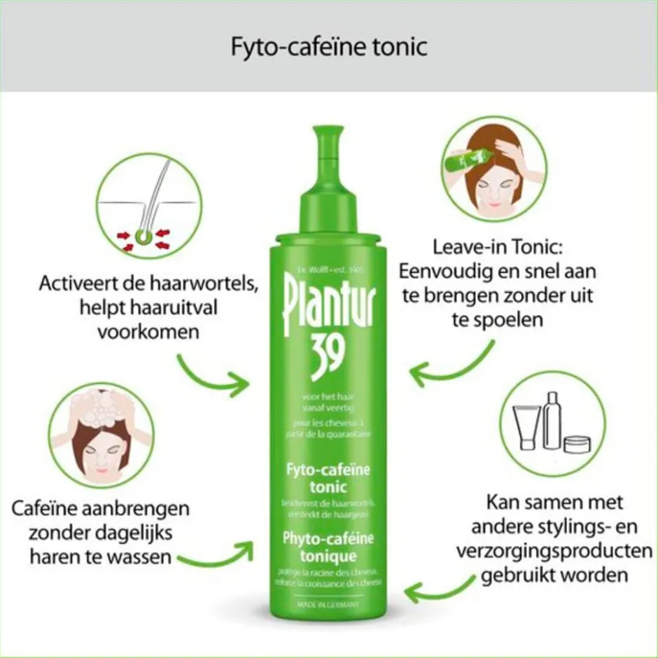 Plantur 39 Tonic met Fyto-Cafeïne< Haartreatment