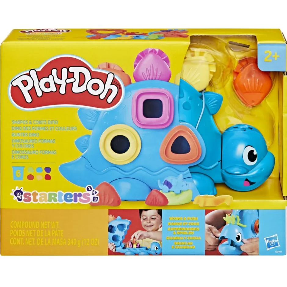 Shapes And Colors Dino Starter Kleiset|Play-Doh Outlet