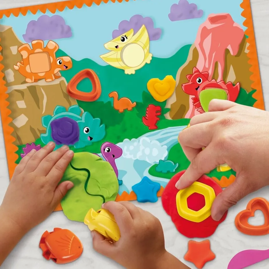 Shapes And Colors Dino Starter Kleiset|Play-Doh Outlet