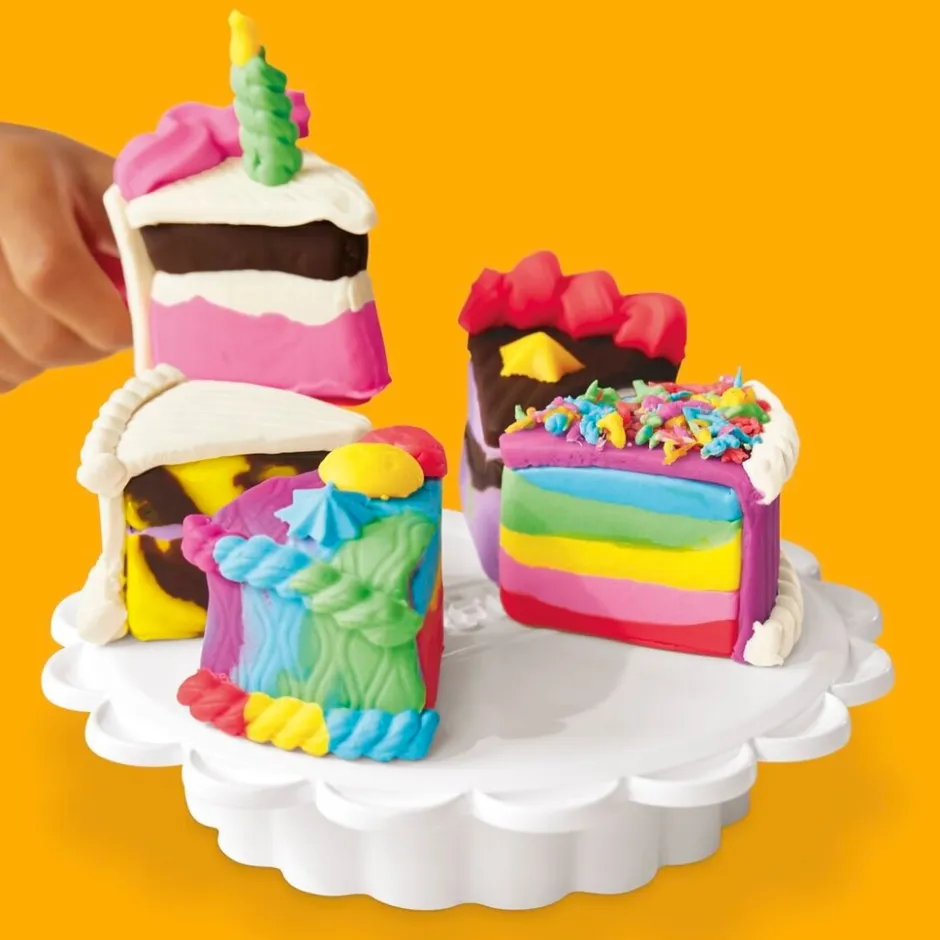 Play-Doh Super Slice Cake Playset< Knutselen