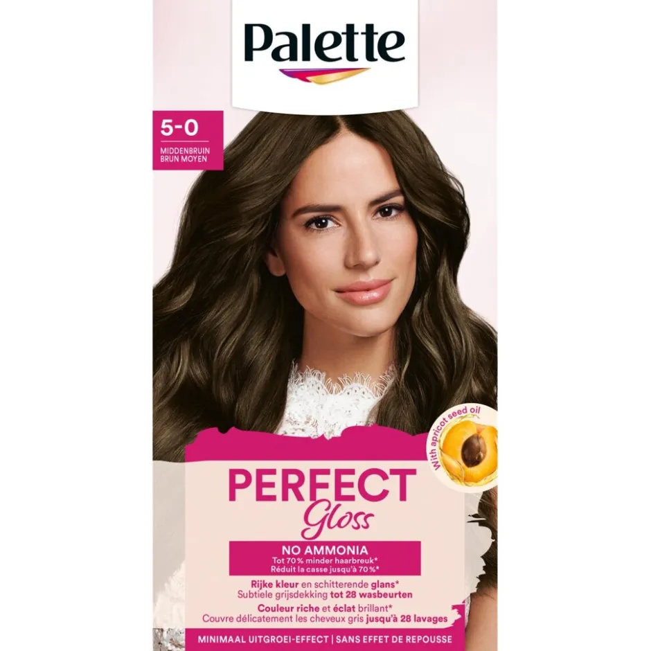 Poly Palette Perfect Gloss 5-0 Middenbruin Haarkleuring< Haarverf