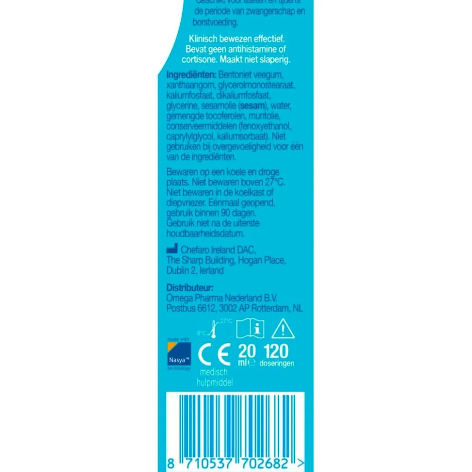 Prevalin Direct< Allergische Reacties