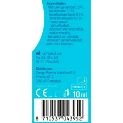 Prevalin Direct 5-in-1 Oogdruppels< Allergische Reacties