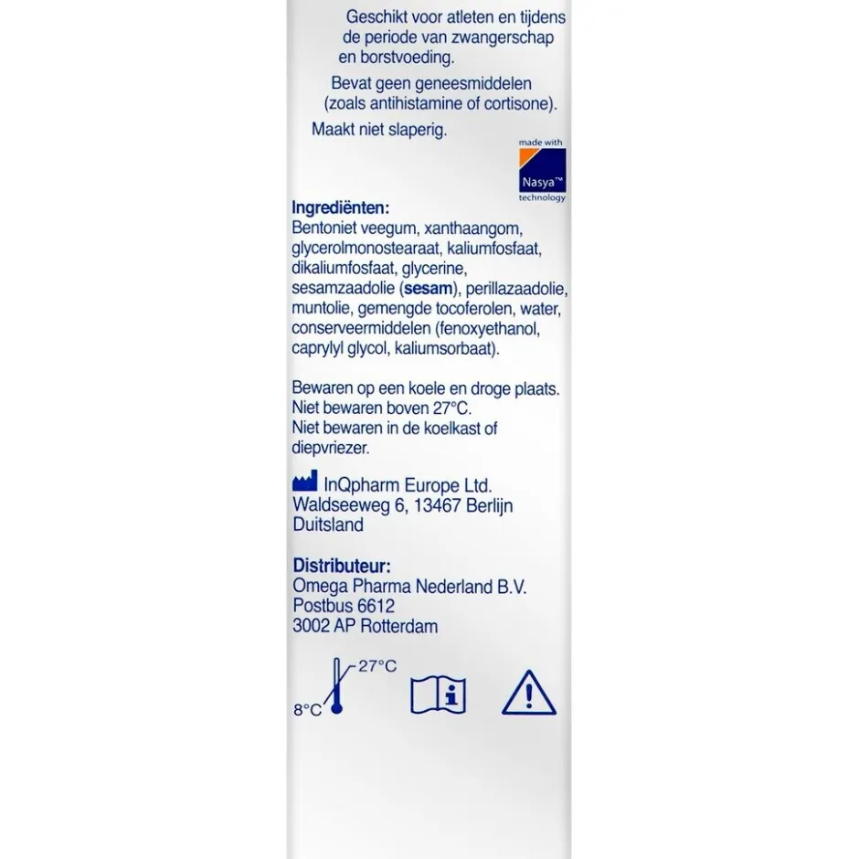Prevalin Direct Plus< Allergische Reacties