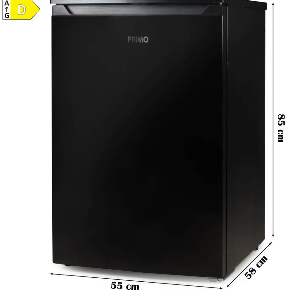 PRIMO PR162DV Energie D Tafeldiepvries 87L| New