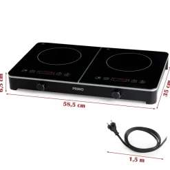 PRIMO PR303IKP Dubbele Inductiekookplaat| Outlet