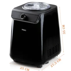 PRIMO PR404IM Roomijsmachine met compressor 1.2L< Snackapparaten