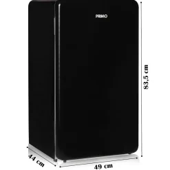 PRIMO PR151RKZ Energie E Retro Koelkast 93 L< Koelkasten En Vriezers