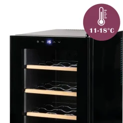 PRIMO PR190WK Energie F Wijnkoeler 12 flessen< Koelkasten En Vriezers