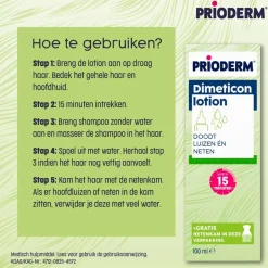 Prioderm Dimeticon Anti-Luislotion< Hoofdluis