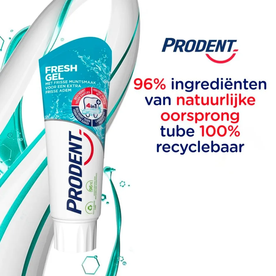 Prodent Fresh Gel Tandpasta< Tandpasta