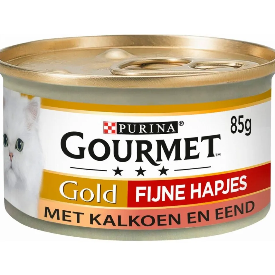 Purina Gold Fijne Hapjes in Saus Kattenvoer|Gourmet Online