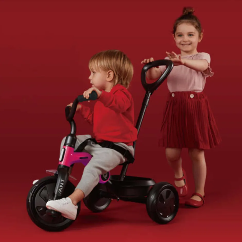 Qplay Ant driewieler – Roze< Fietsen En Rijden