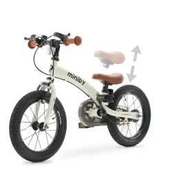 Miniby 3-in-1 kinderiets – Crème|Qplay Discount