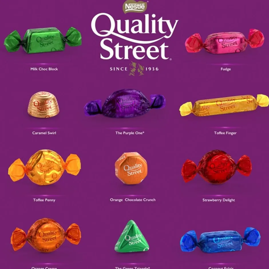 chocolade snoepjes|Quality Street Hot