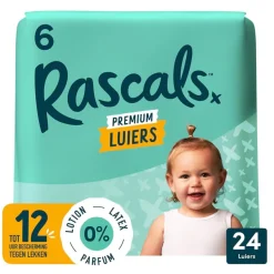 Maat 6 Premium Luiers|Rascal + Friends Best