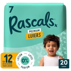 Rascal + Friends Rascals Maat 7 Premium Luiers< Luiers Maat 7