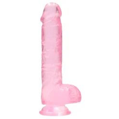 Real Rock Crystal Clear Dildo< Seksspeeltjes