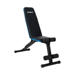 Rebel Active Inklapbare Versterkte Schuine Fitnessbank met Beenvergrendeling< Halters En Gewichten