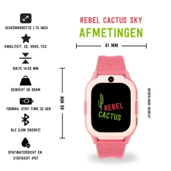 Rebel Cactus GPS Kindersmartwatch SKY< Horloges