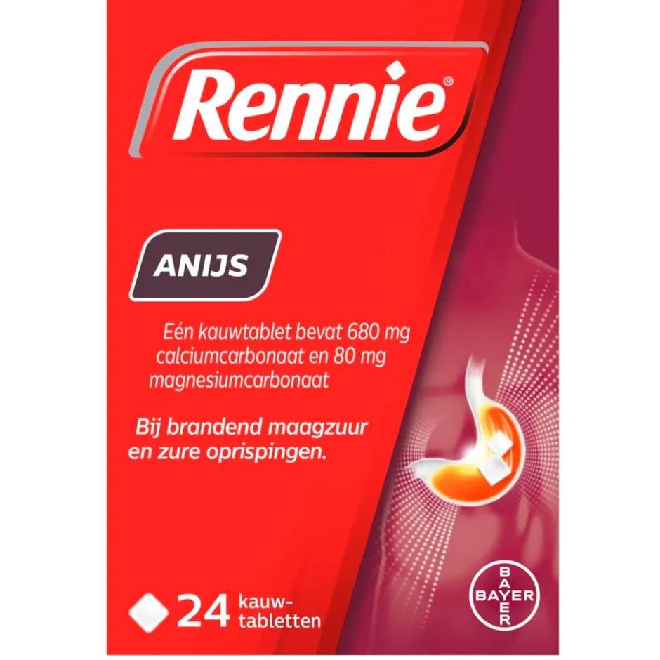 Rennie Anijs Kauwtabletten< Maag En Darm