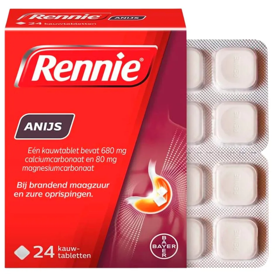 Rennie Anijs Kauwtabletten< Maag En Darm