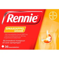 Sinaasappel Kauwtabletten|Rennie Hot