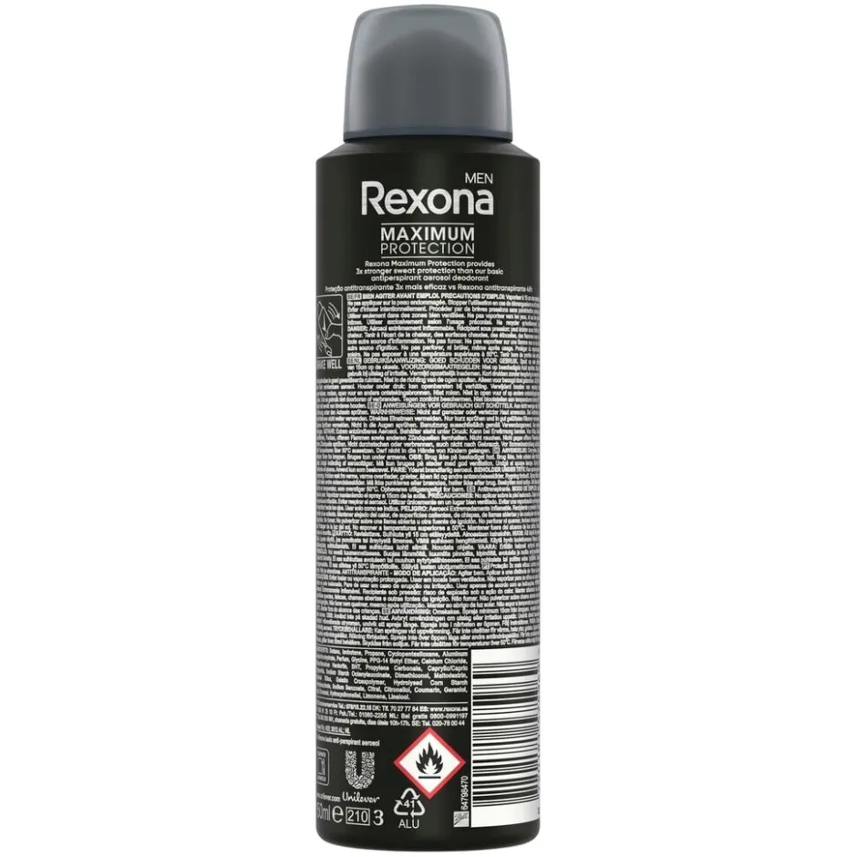 Rexona Maximum Protection Cobalt Dry Antitranspirant Spray< Deospray