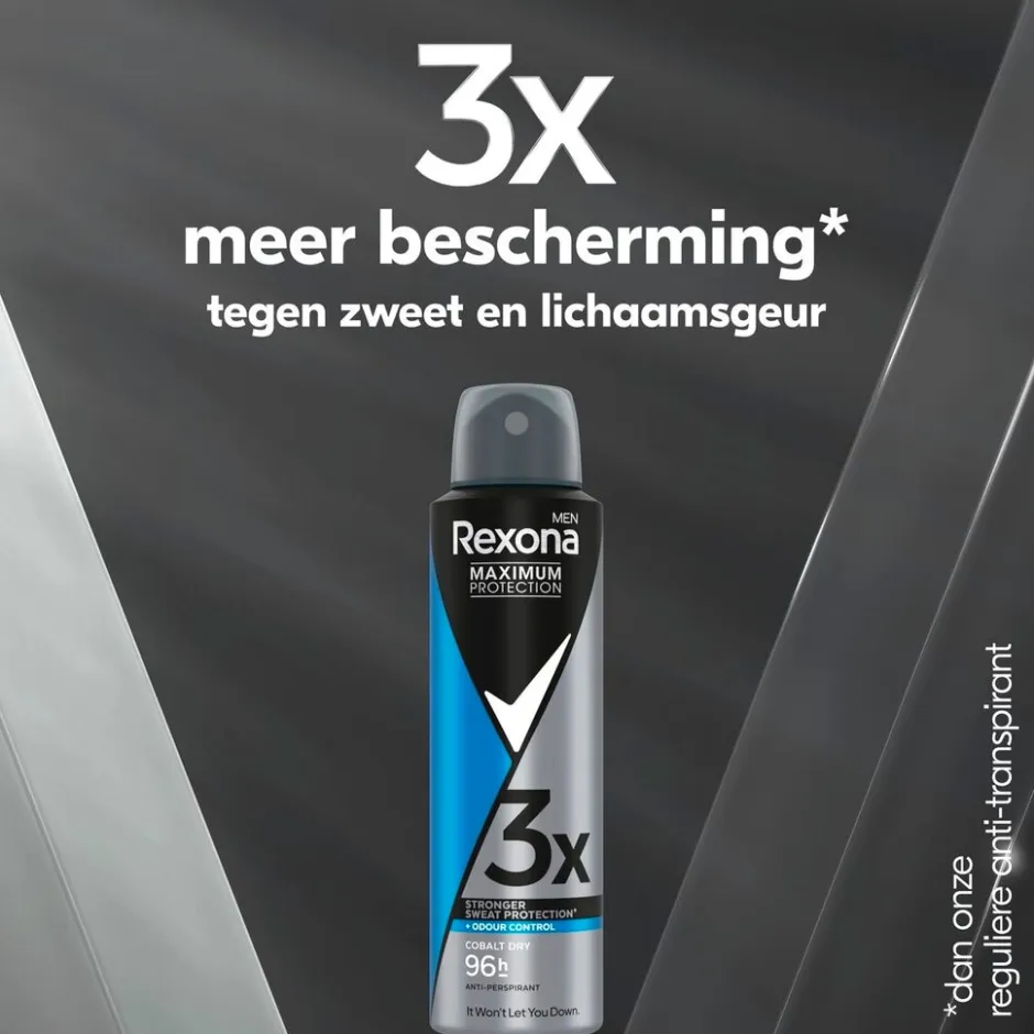 Rexona Maximum Protection Cobalt Dry Antitranspirant Spray< Deospray