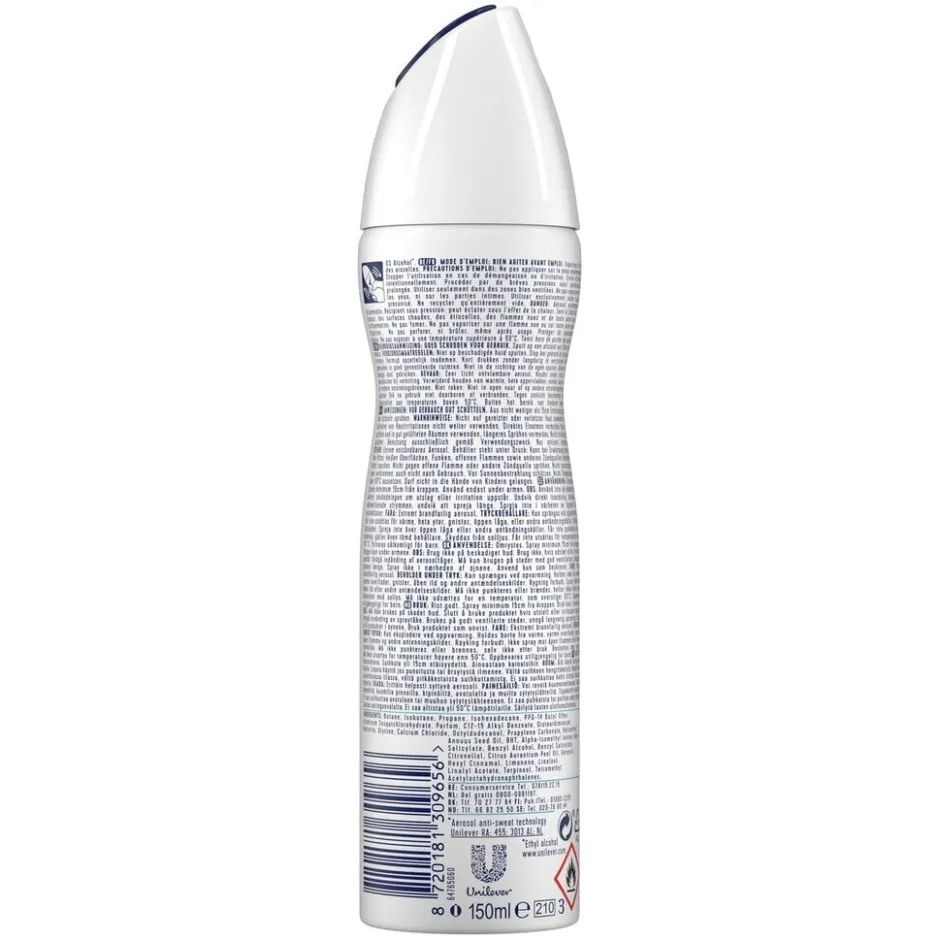 Rexona Women Invisible Aqua Antitranspirant Spray< Deospray