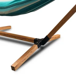 Rijoka Hangmat Houten Standaard Hangmat Stripes< Buiten En Vrije Tijd