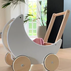 Rijoka Houten Poppenwagen Loopwagen Kinderwagen| Hot