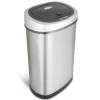 Rijoka Prullenbak Sensor 50 Liter RVS Soft Close Vingerafdrukvrij| Sale