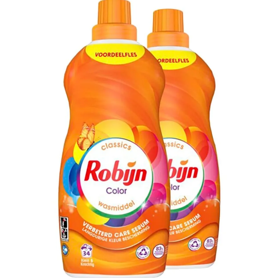 Robijn Classics Klein & Krachtig Color Original Vloeibaar Wasmiddel< Wasmiddel