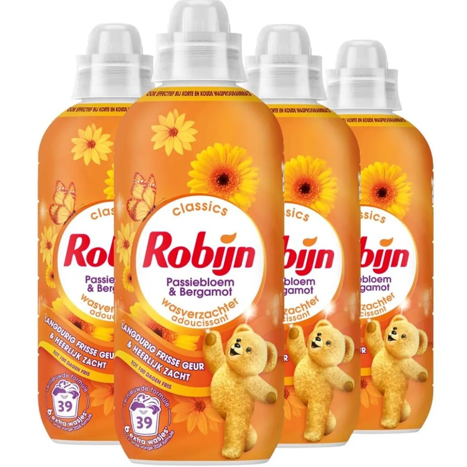Robijn Classics Passiebloem & Bergamot Wasverzachter< Wasverzachter