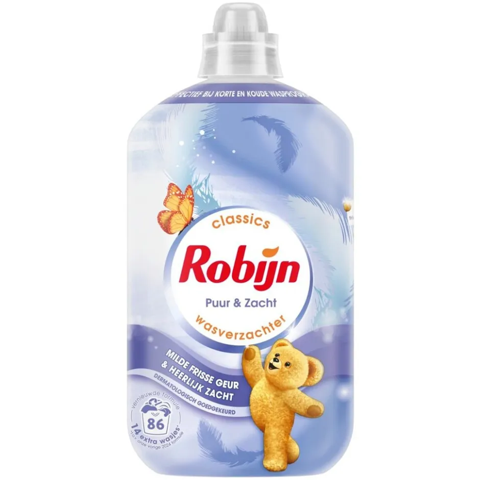 Classics Puur & Zacht Wasverzachter|Robijn New