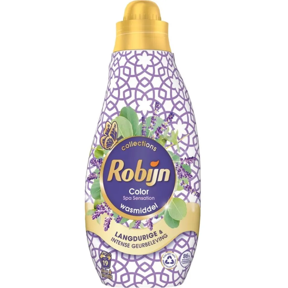 Robijn Collection Klein & Krachtig Color Spa Sensation Vloeibaar Wasmiddel< Wasmiddel