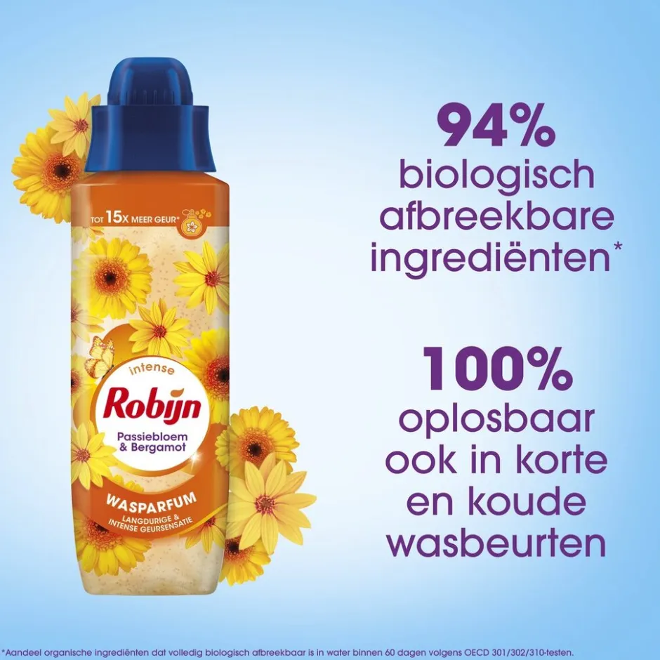 Robijn Passiebloem & Bergamot Wasparfum< Wasparfum