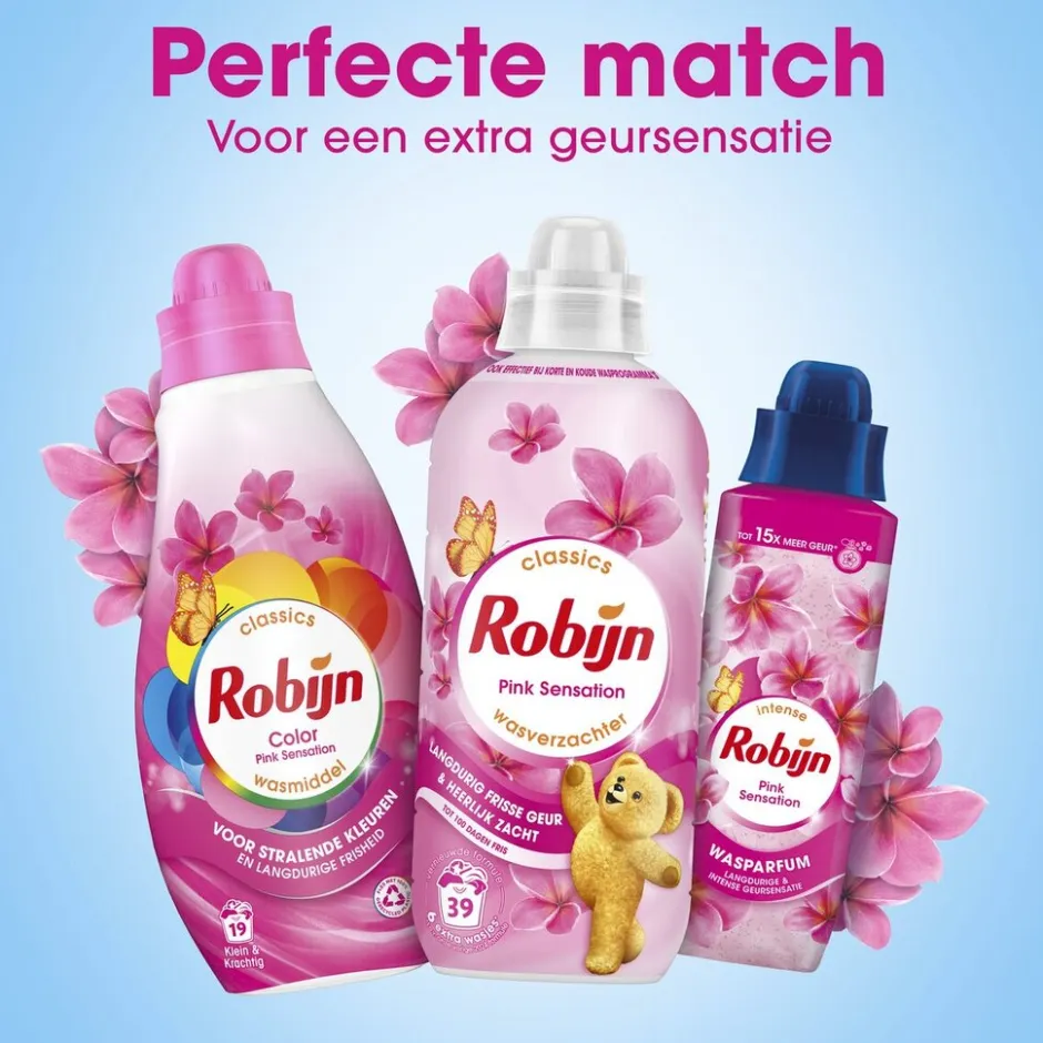Pink Sensation Wasparfum|Robijn