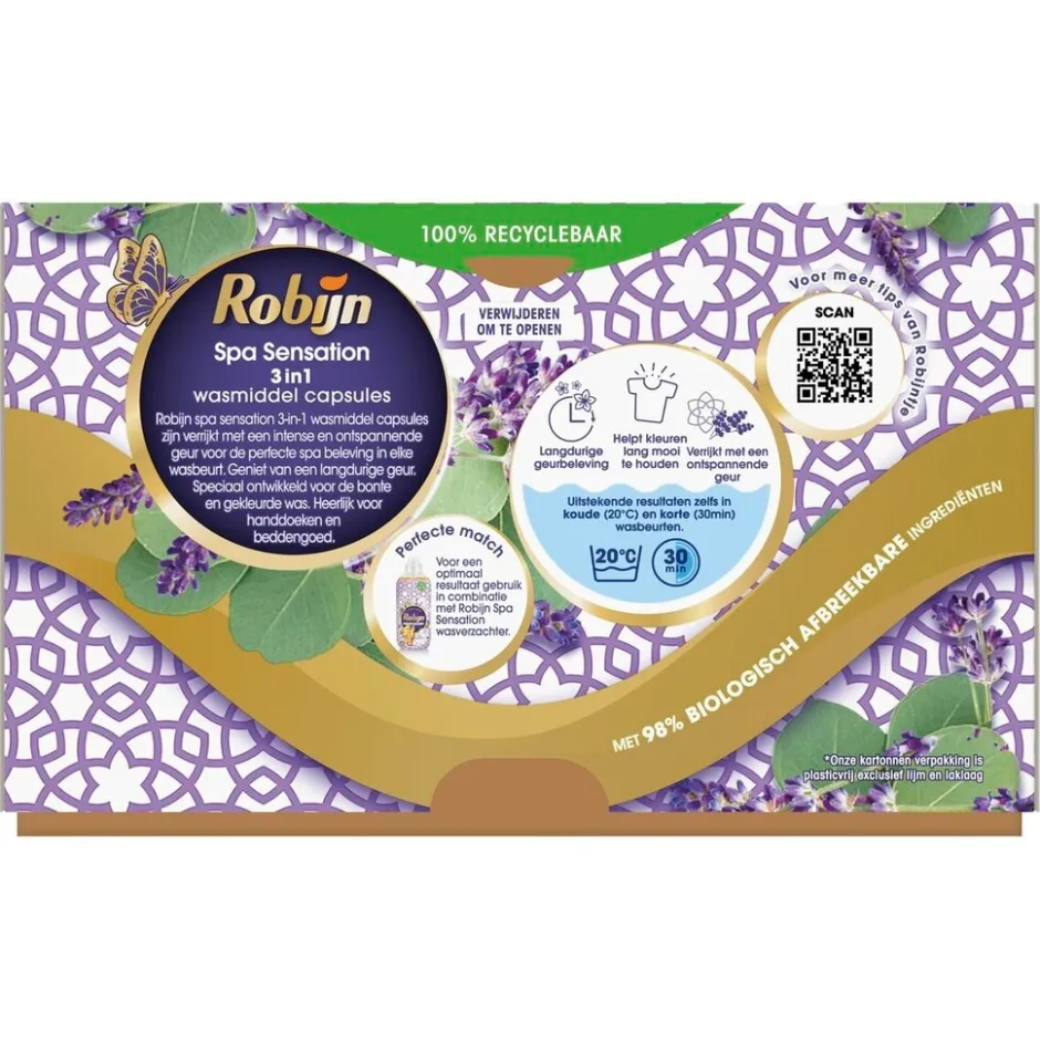 Spa Sensation 3-in-1 Wascapsules|Robijn