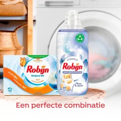 Robijn Stralend Wit 3-in-1 Wasmiddelcapsules< Wasmiddel