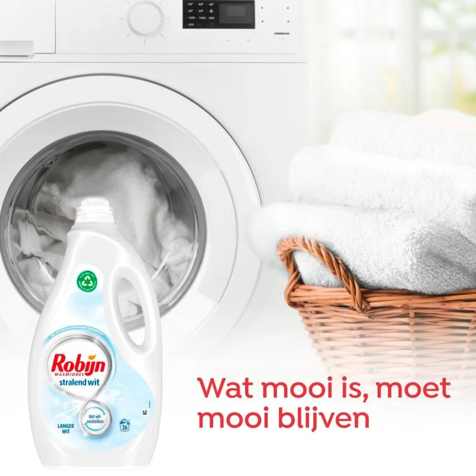Robijn Stralend Wit Vloeibaar Wasmiddel< Wasmiddel