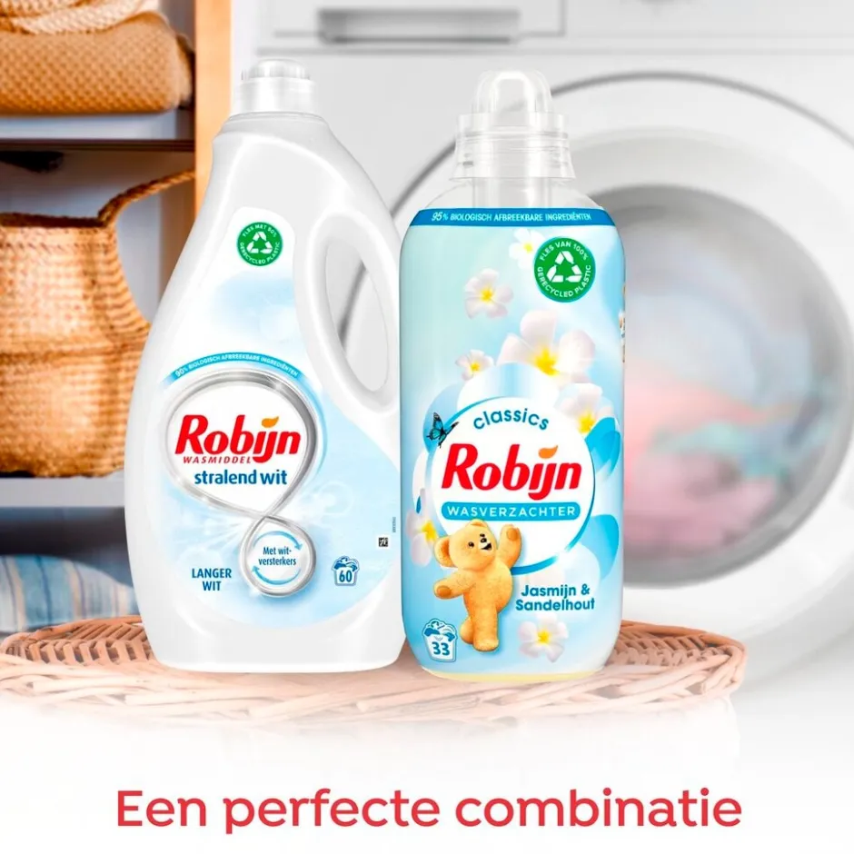 Stralend Wit Vloeibaar Wasmiddel|Robijn Clearance