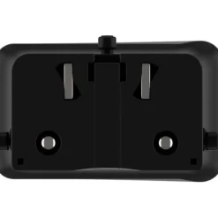 Rolling Square Pocket Travel Adapter Wereldstekker - Zwart< Telefoonkabeltjes