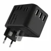 Travel Adapter Quick Charge Universele Wereldstekker Zwart|Rolling Square Online