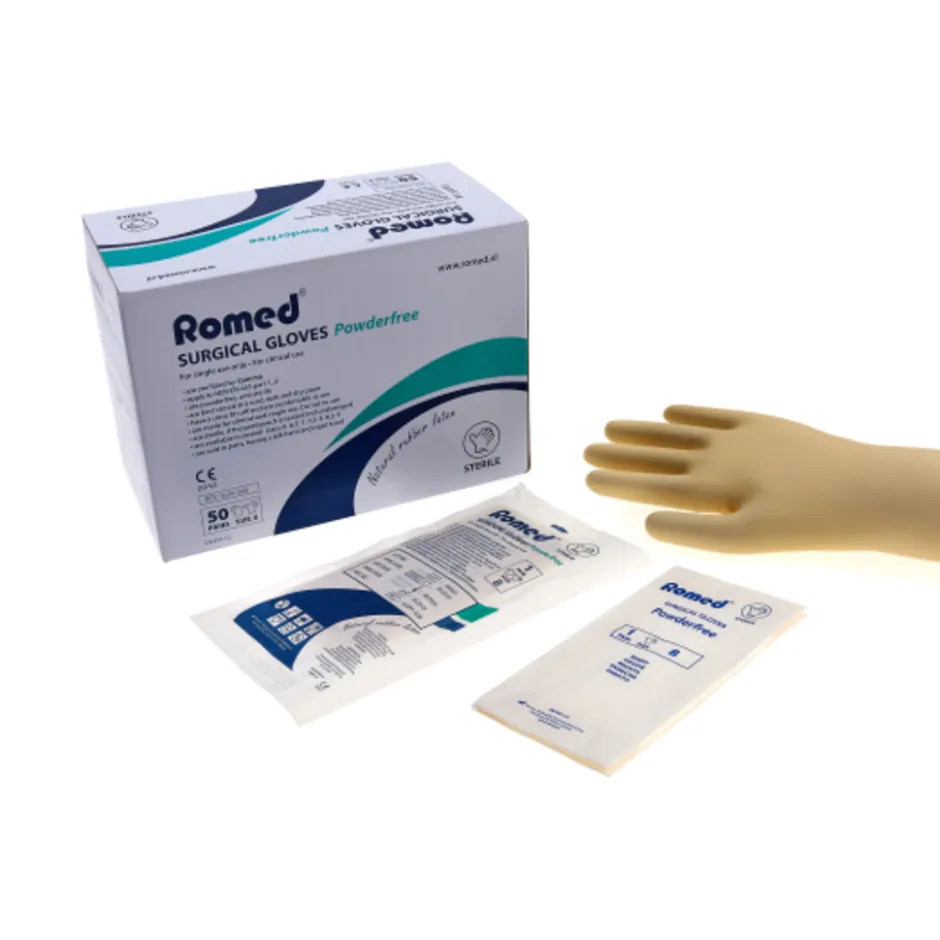 Romed Poedervrije Steriele Handschoenen Maat 8< Medische Hulpmiddelen