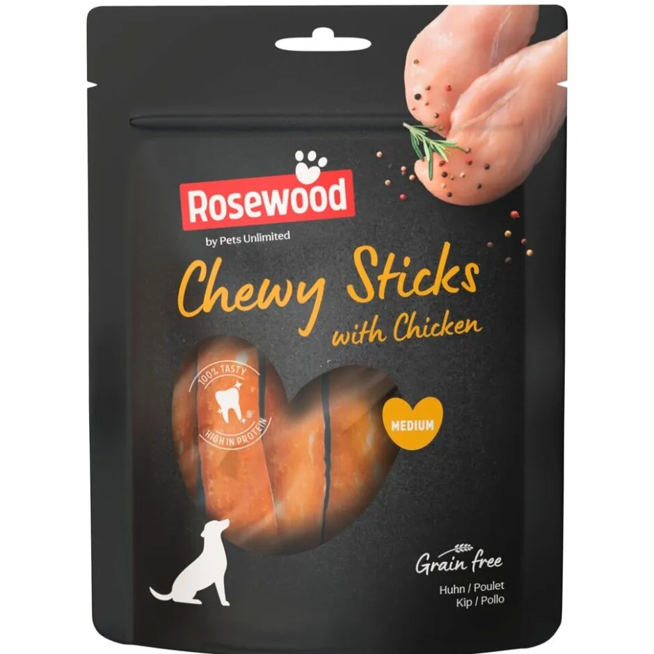 Chewy Sticks met Kip Hondensnacks|ROSEWOOD Hot