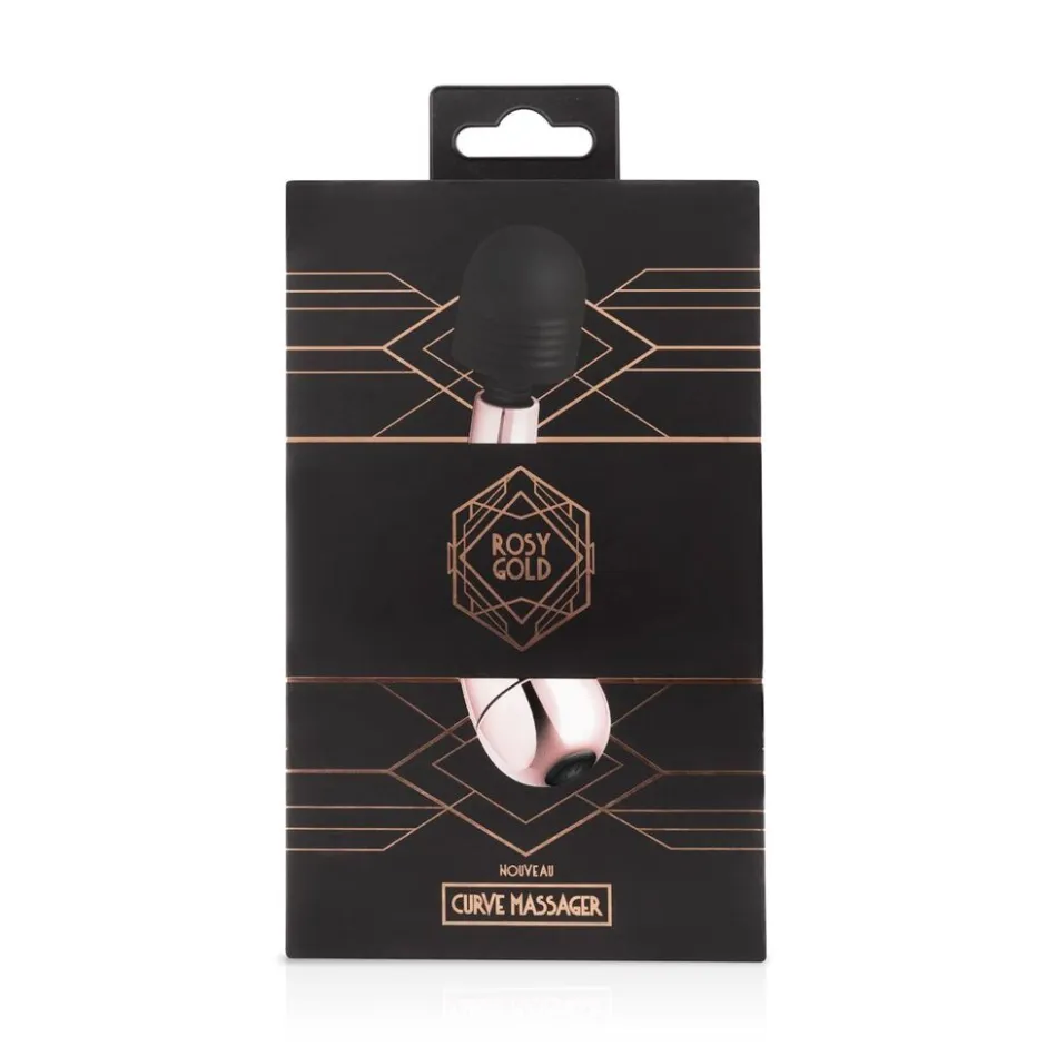 Rosy Gold Nouveau Mini Curve Massager< Seksspeeltjes