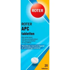 Roter APC Tabletten< Pijn