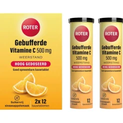 Gebufferde Vitamine C 500mg Kauwtabletten|Roter Sale